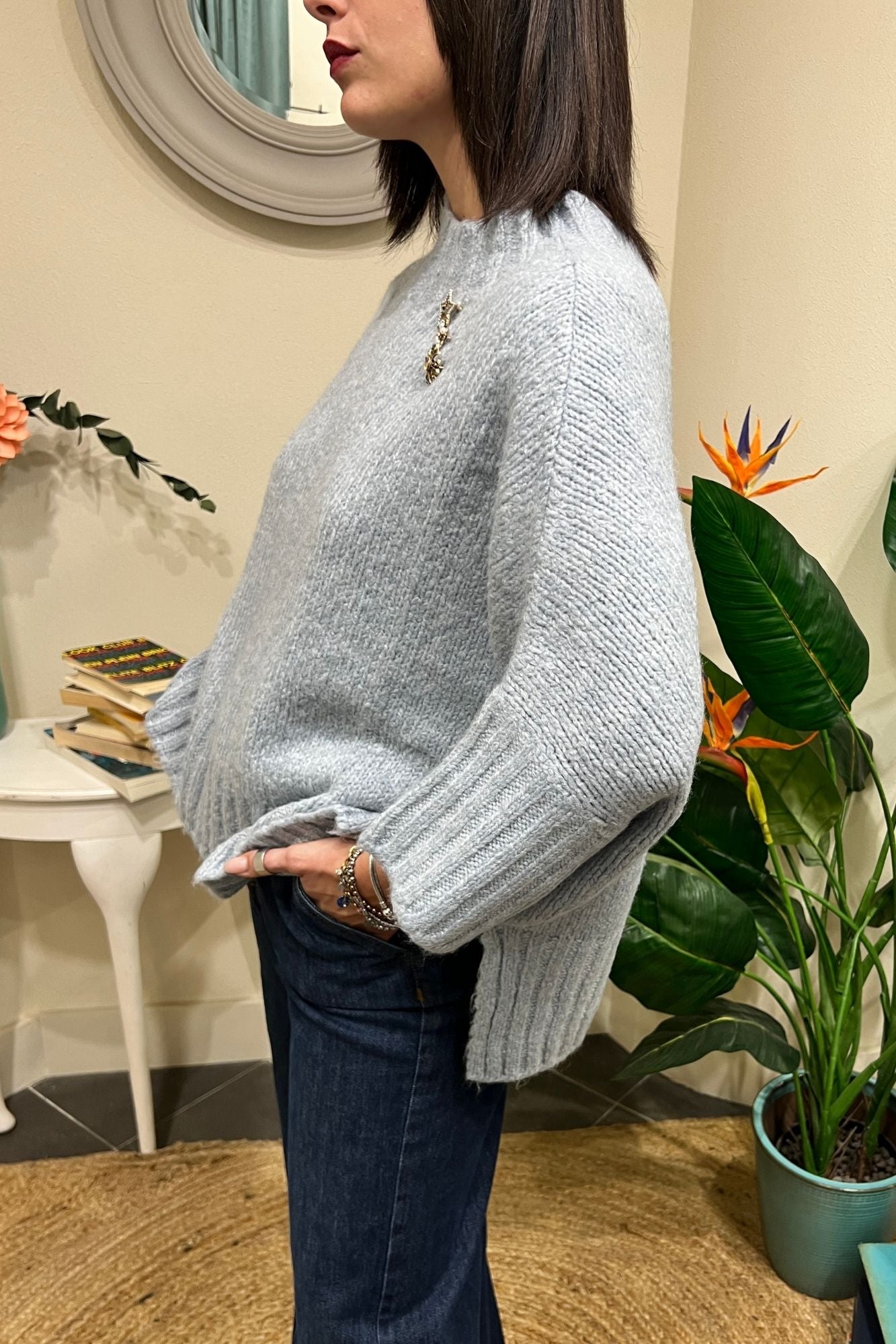 Maglione manica 3/4 Motel