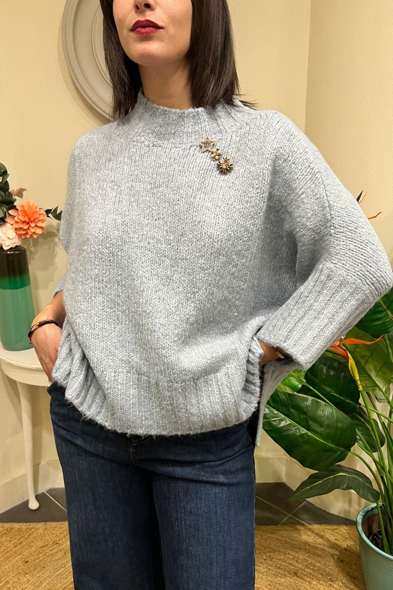 Maglione manica 3/4 Motel