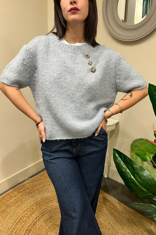 Maglione manica corta Motel