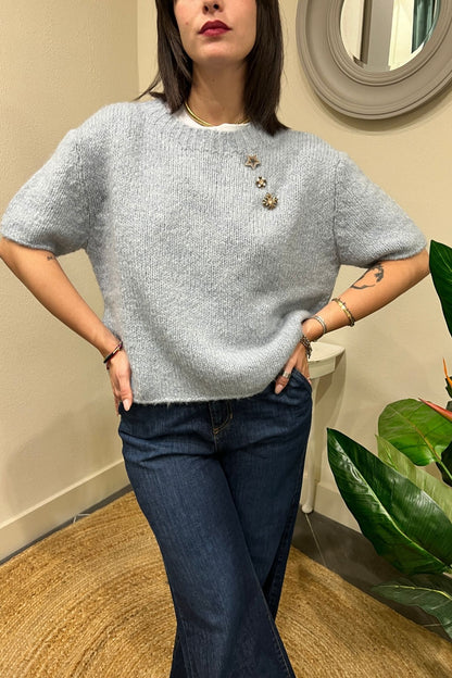 Maglione manica corta Motel