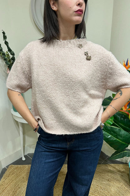 Maglione manica corta Motel