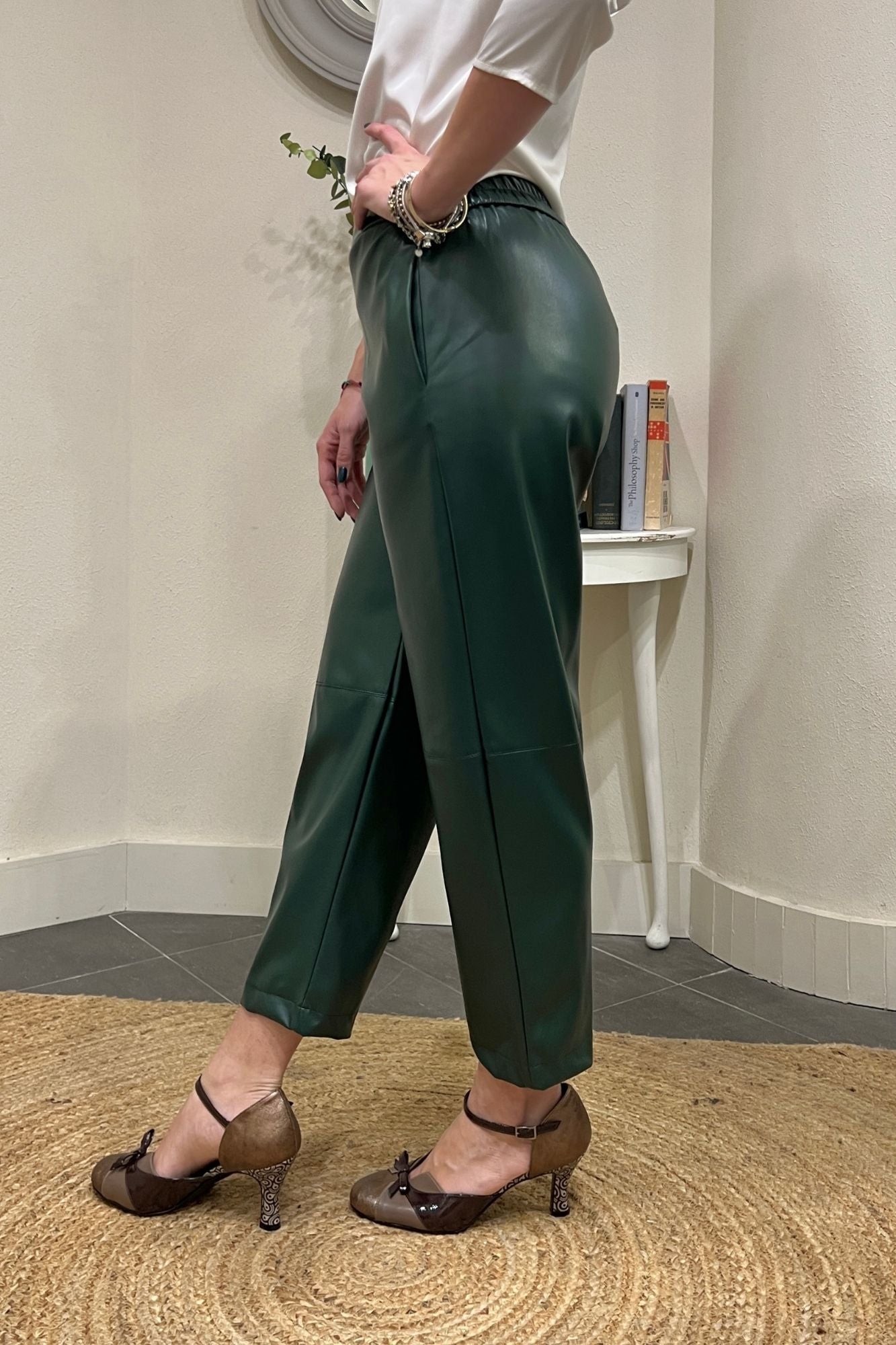 Pantalone in ecopelle Motel