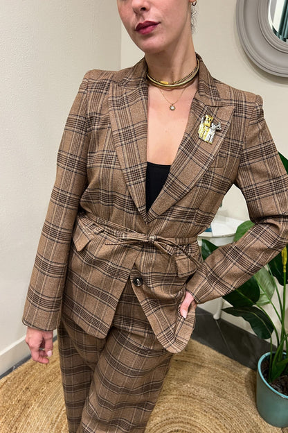 Giacca con cinta Motel