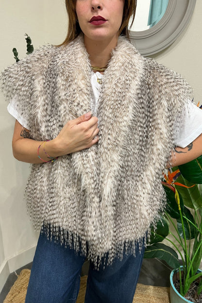 Gilet Eco pelliccia Motel