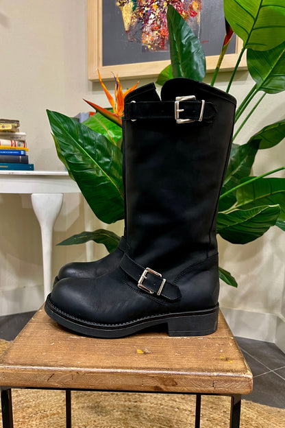 OVYE' Stivale in pelle Ovye' Nero