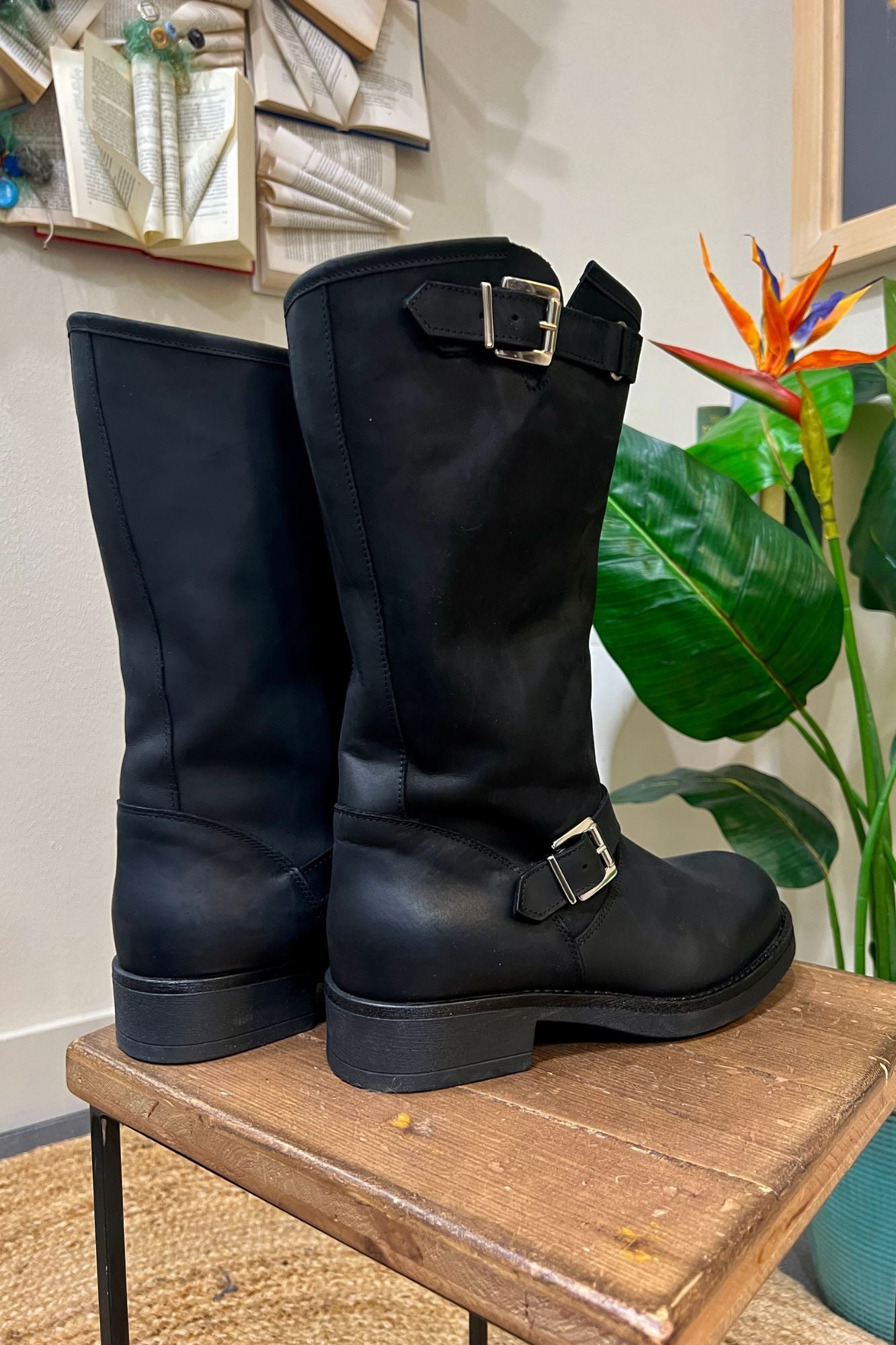 OVYE' Stivale in pelle Ovye' Nero