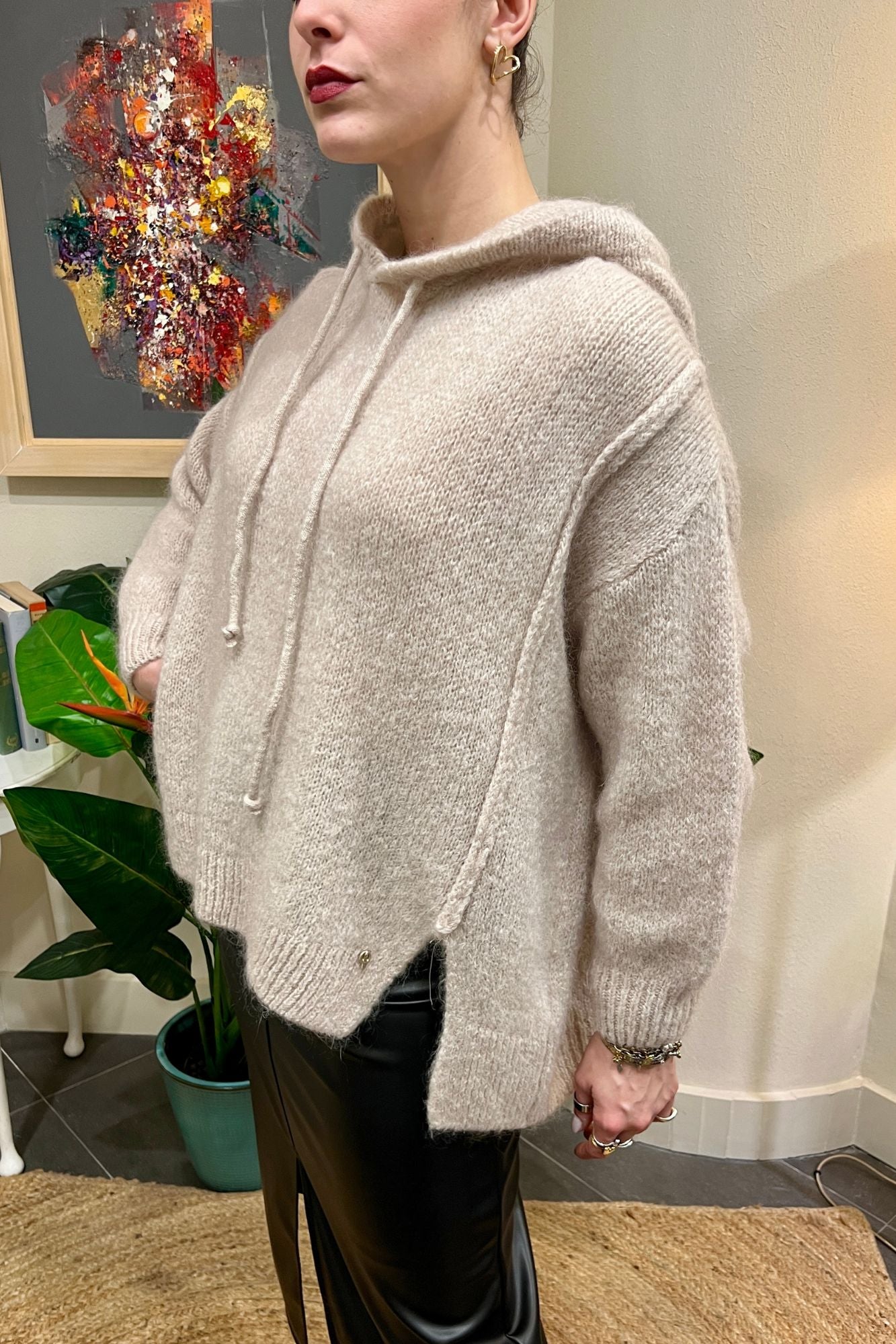 PHILIA LOFT Maglione misto mohair Philia loft Panna