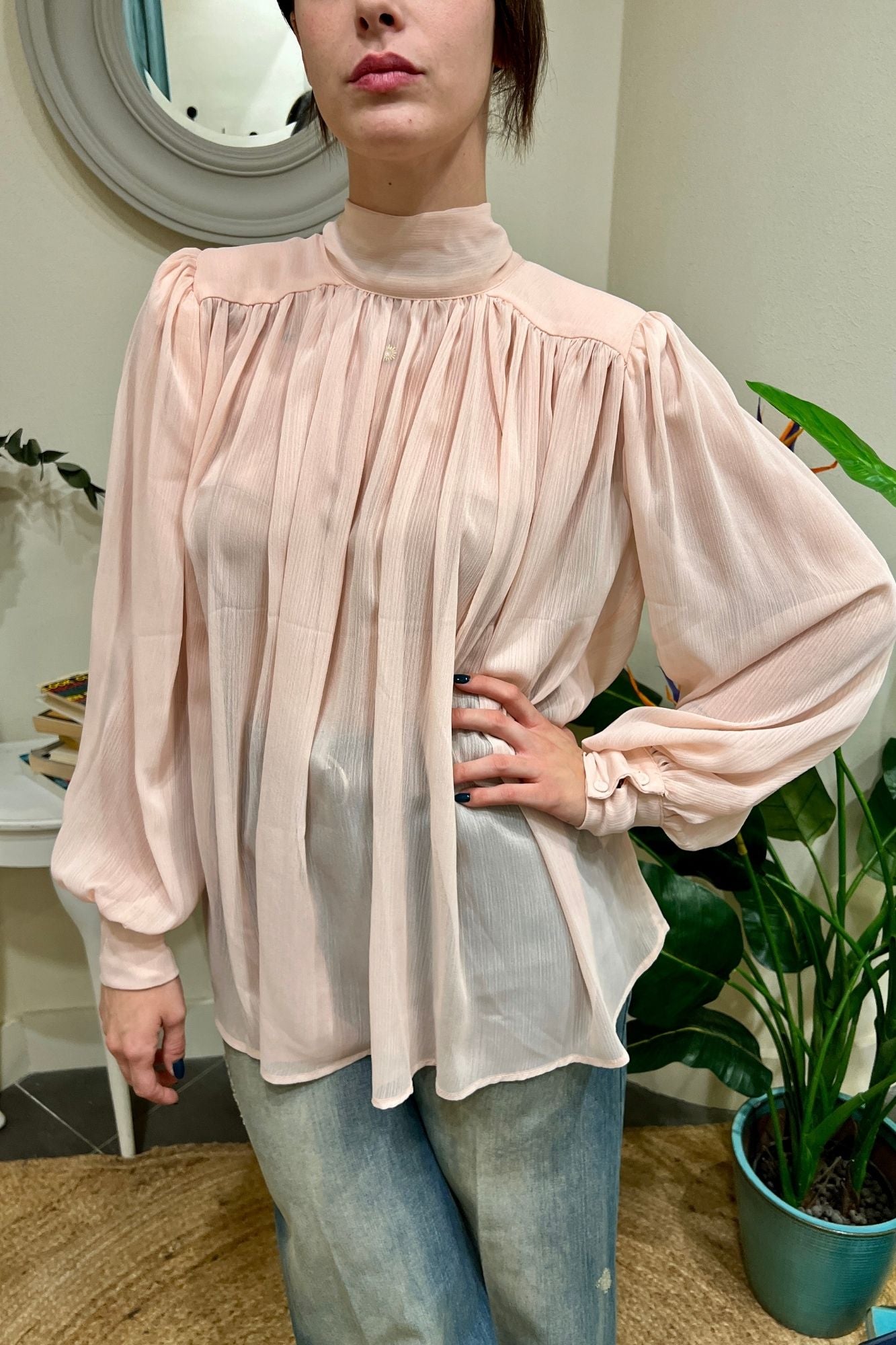 Blusa con spalline Philia loft