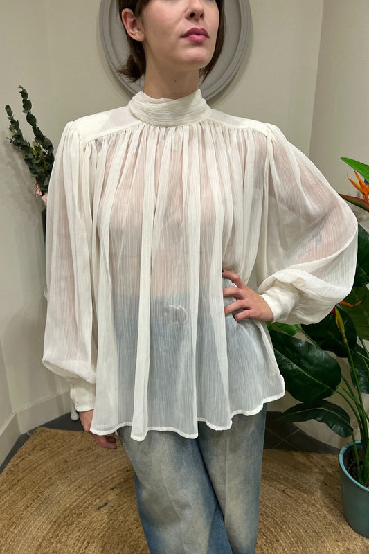 PHILIA LOFT Blusa con spalline Philia loft Panna