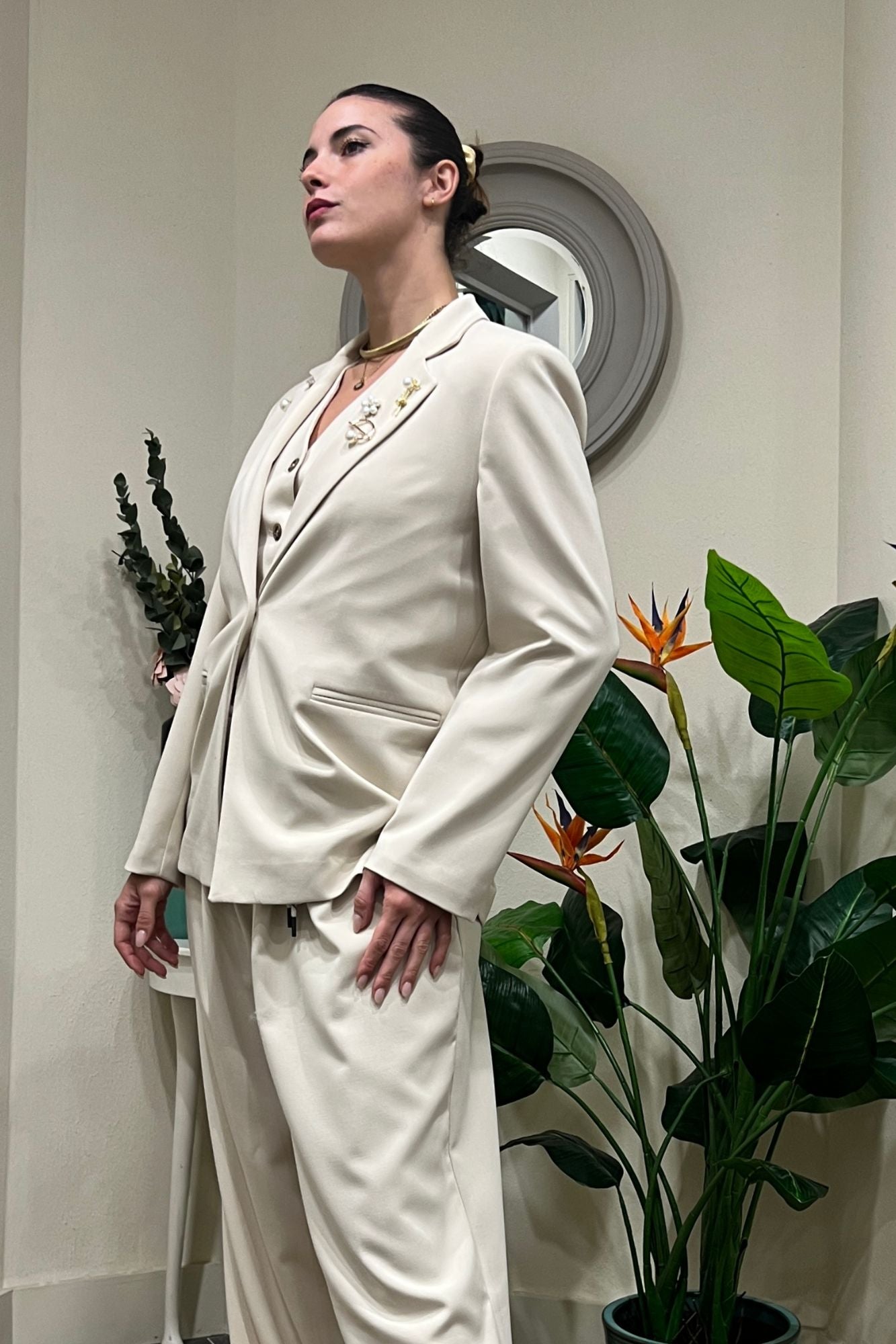 Giacca monopetto Philia loft