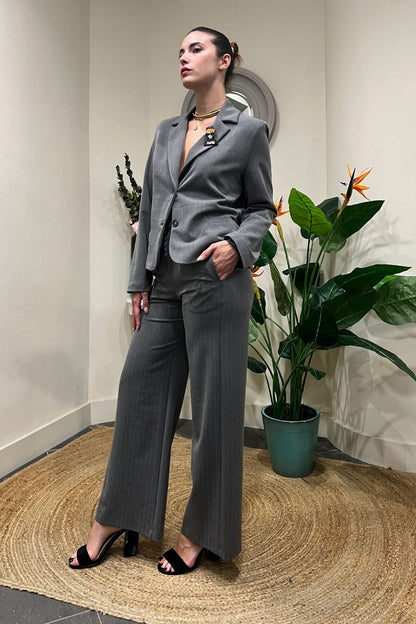 Giacca gessata Philia loft