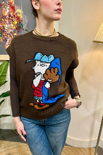 SOUVENIR Gilet charlie brown Souvenir Moro