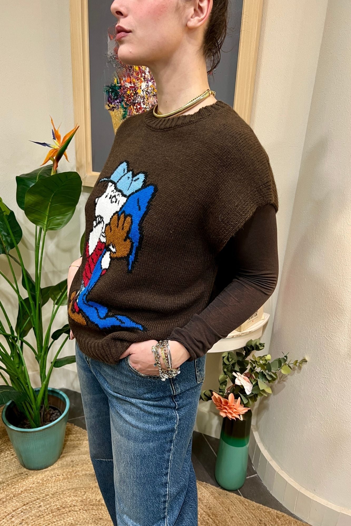 SOUVENIR Gilet charlie brown Souvenir Moro