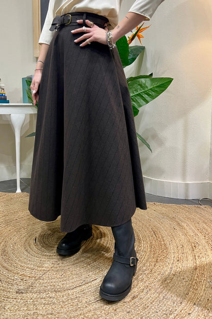 SOUVENIR Gonna gessata Souvenir Moro