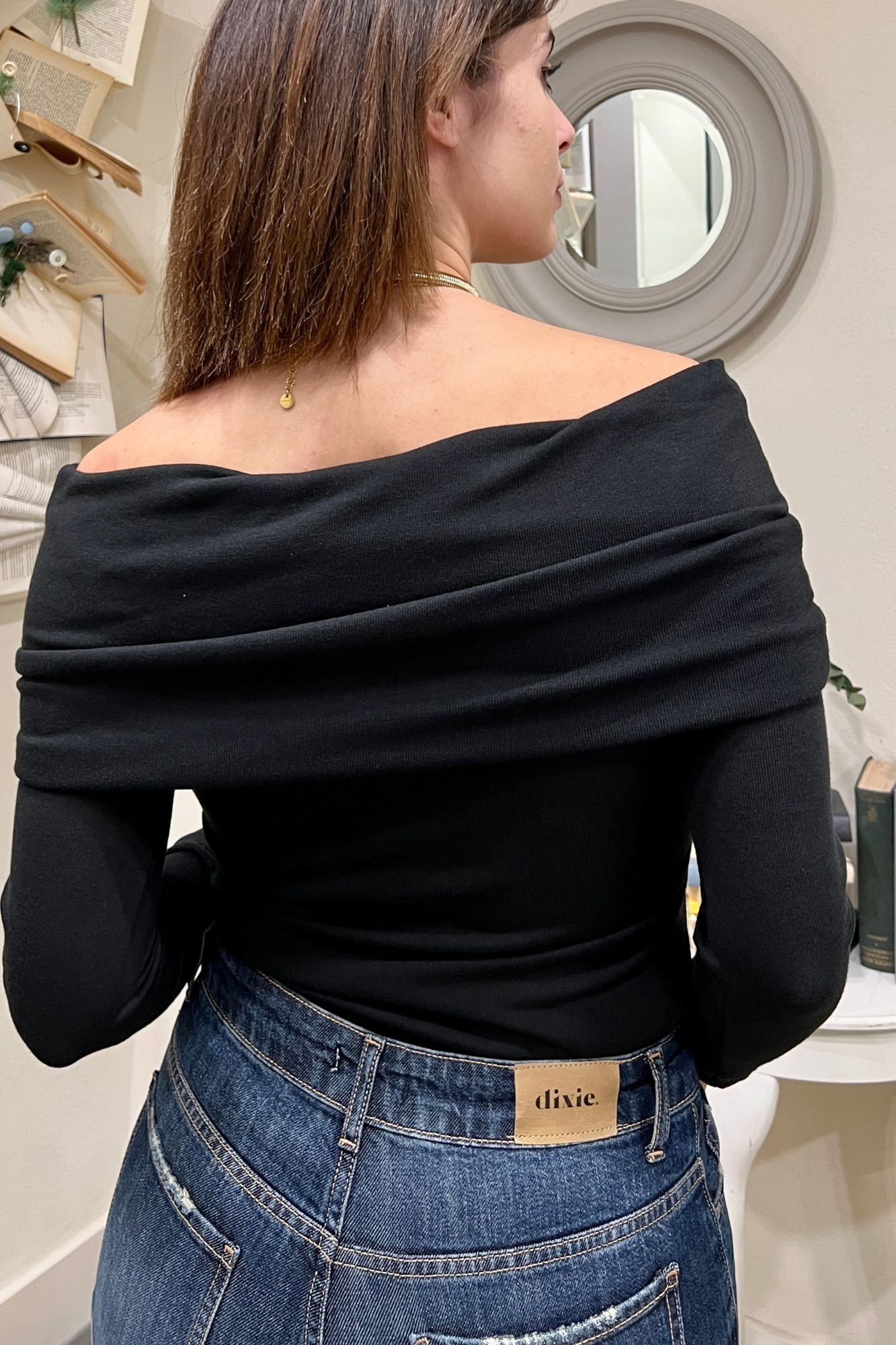 SOUVENIR Maglia shiffer Souvenir Nero