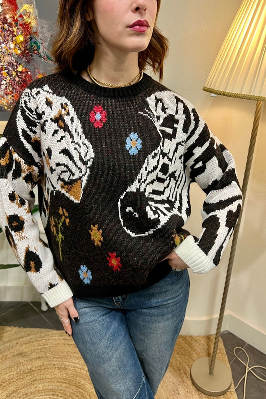 SOUVENIR Maglione fantasia Souvenir Unica