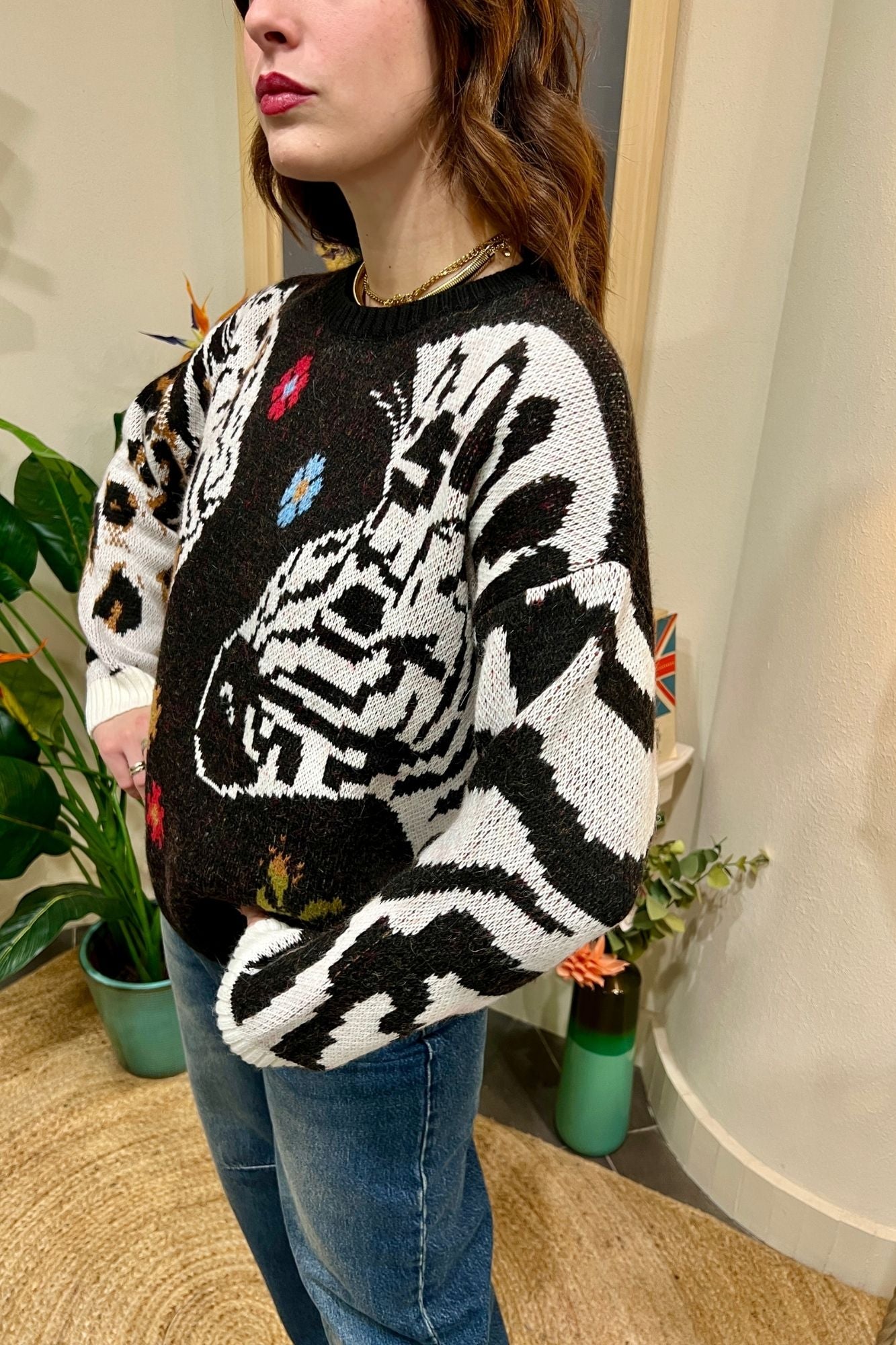 SOUVENIR Maglione fantasia Souvenir Unica