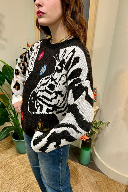 SOUVENIR Maglione fantasia Souvenir Unica