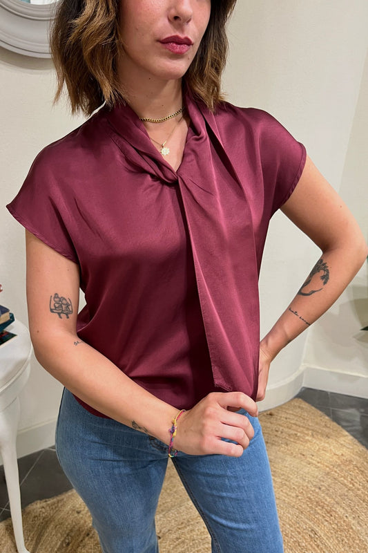SUSY MIX Blusa in viscosa Susy mix Ciliegie