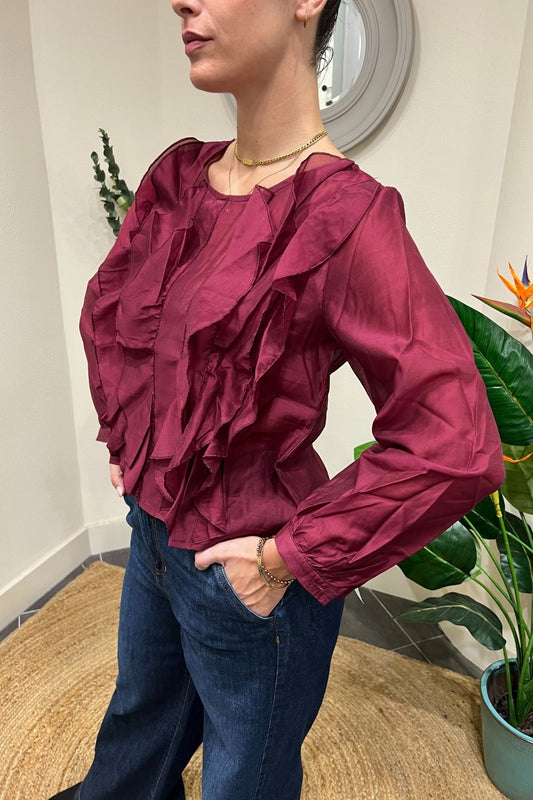 Blusa con rouge Susy mix
