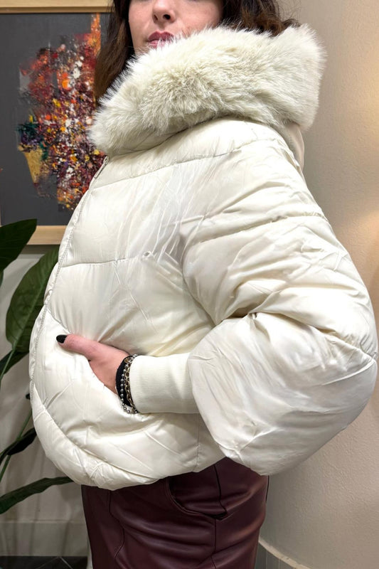 SUSY MIX Piumino Susy mix Latte