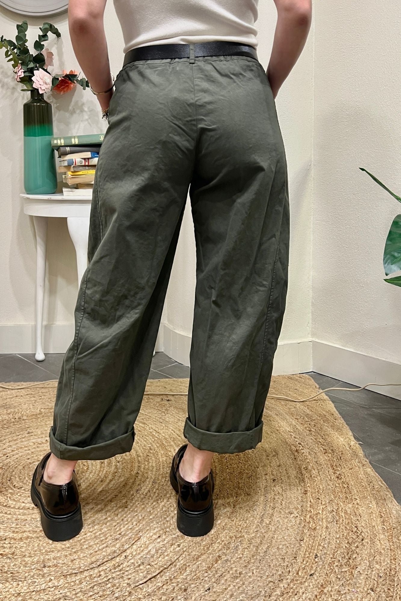 SUSY MIX Pantalone stellina Susy mix Verde
