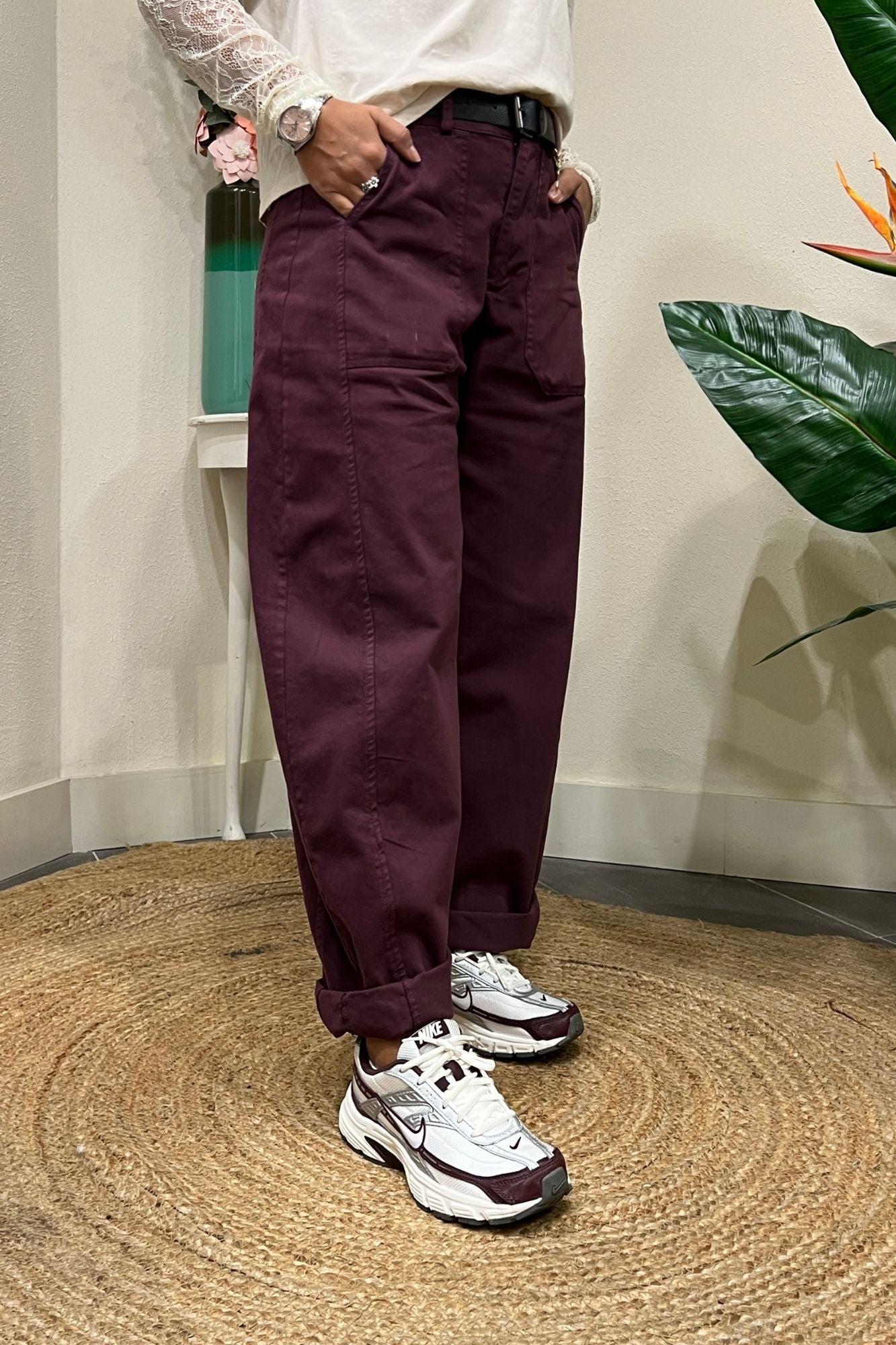 SUSY MIX Pantalone stellinaSusy mix Vino