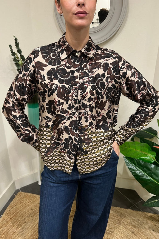Camicia in viscosa fantasia Susy mix