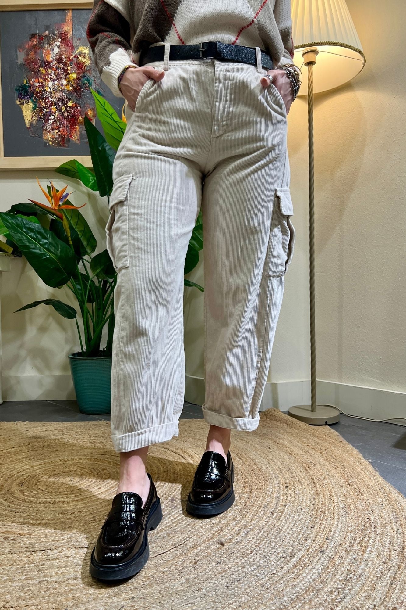 SUSY MIX Kombat in velluto Susy mix Avorio