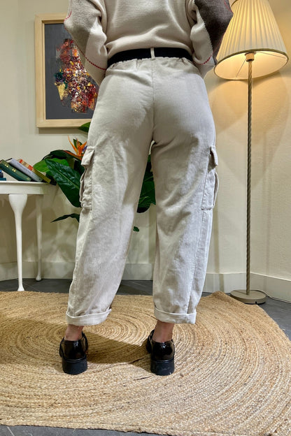 SUSY MIX Kombat in velluto Susy mix Avorio