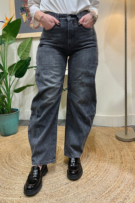 SUSY MIX Jeans ovetto Susy mix Grigio