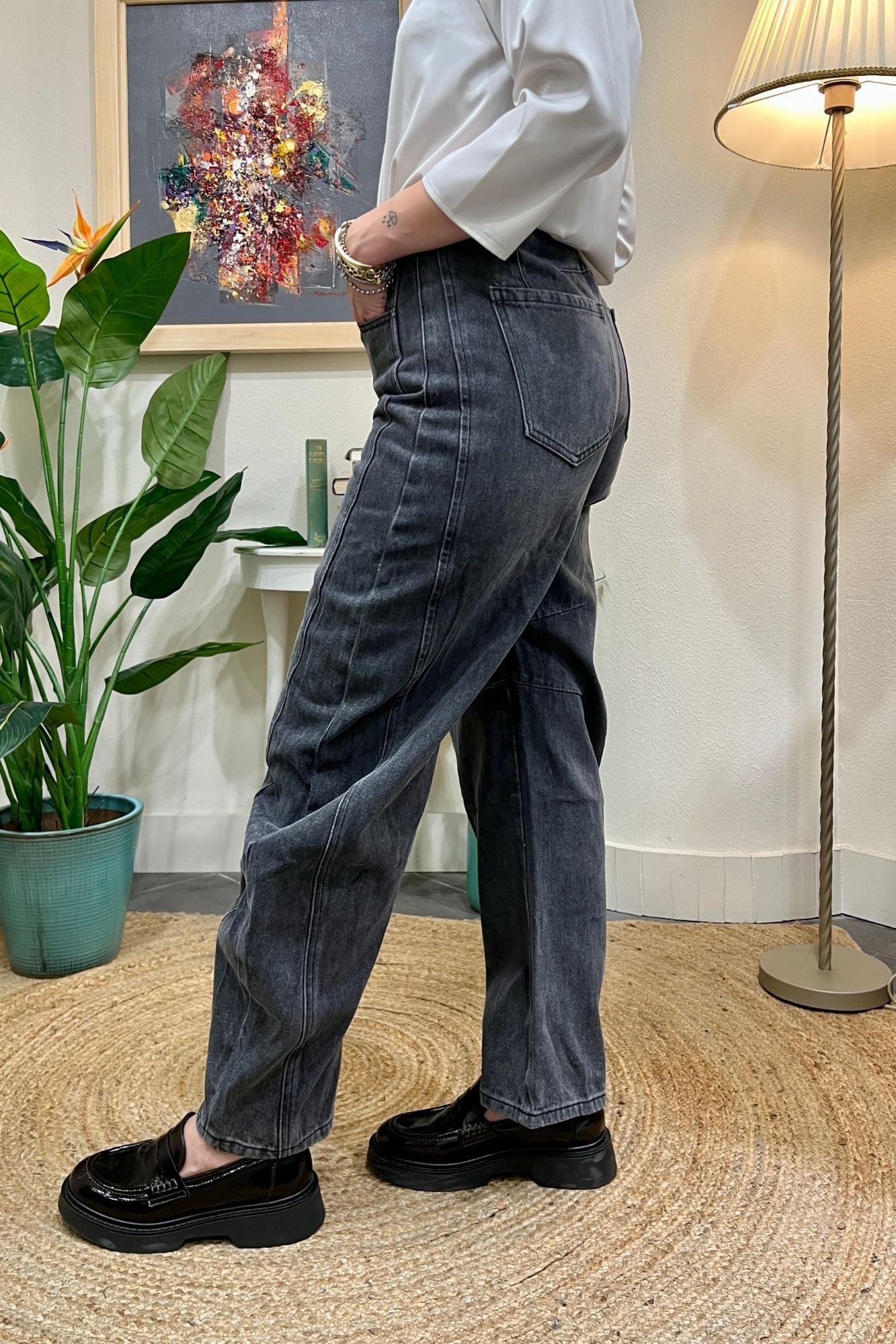 SUSY MIX Jeans ovetto Susy mix Grigio