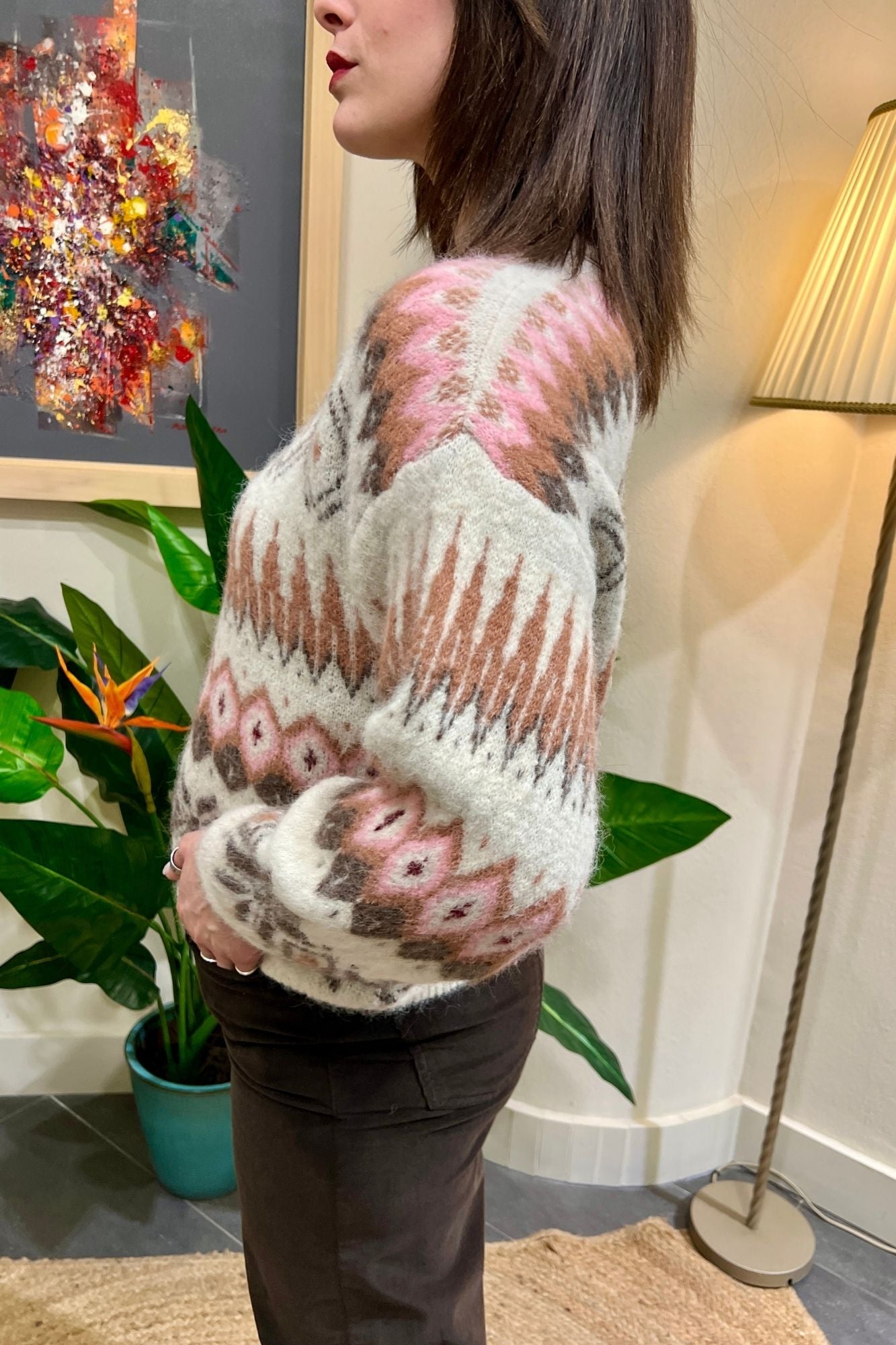 SUSY MIX Maglione fanta Susy mix Crema