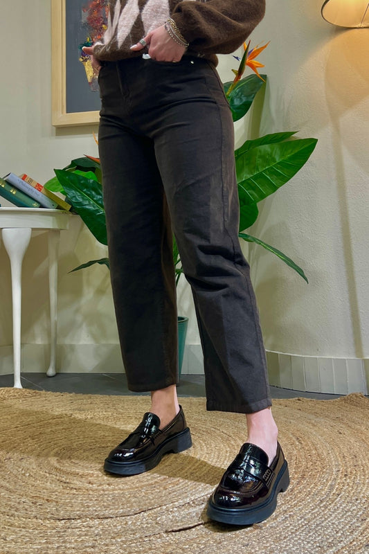 SUSY MIX pantalone mille righe Susy mix Moro