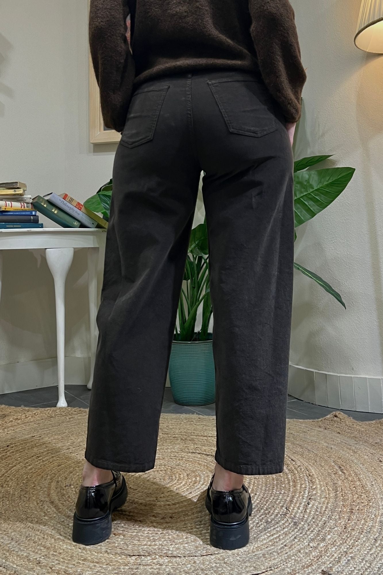 SUSY MIX pantalone mille righe Susy mix Moro