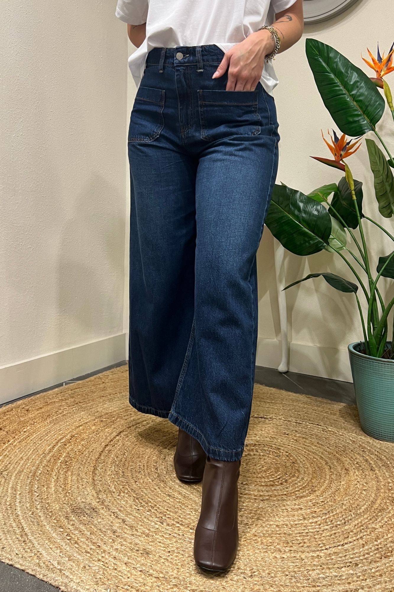 Jeans con tasche a toppa Susy mix