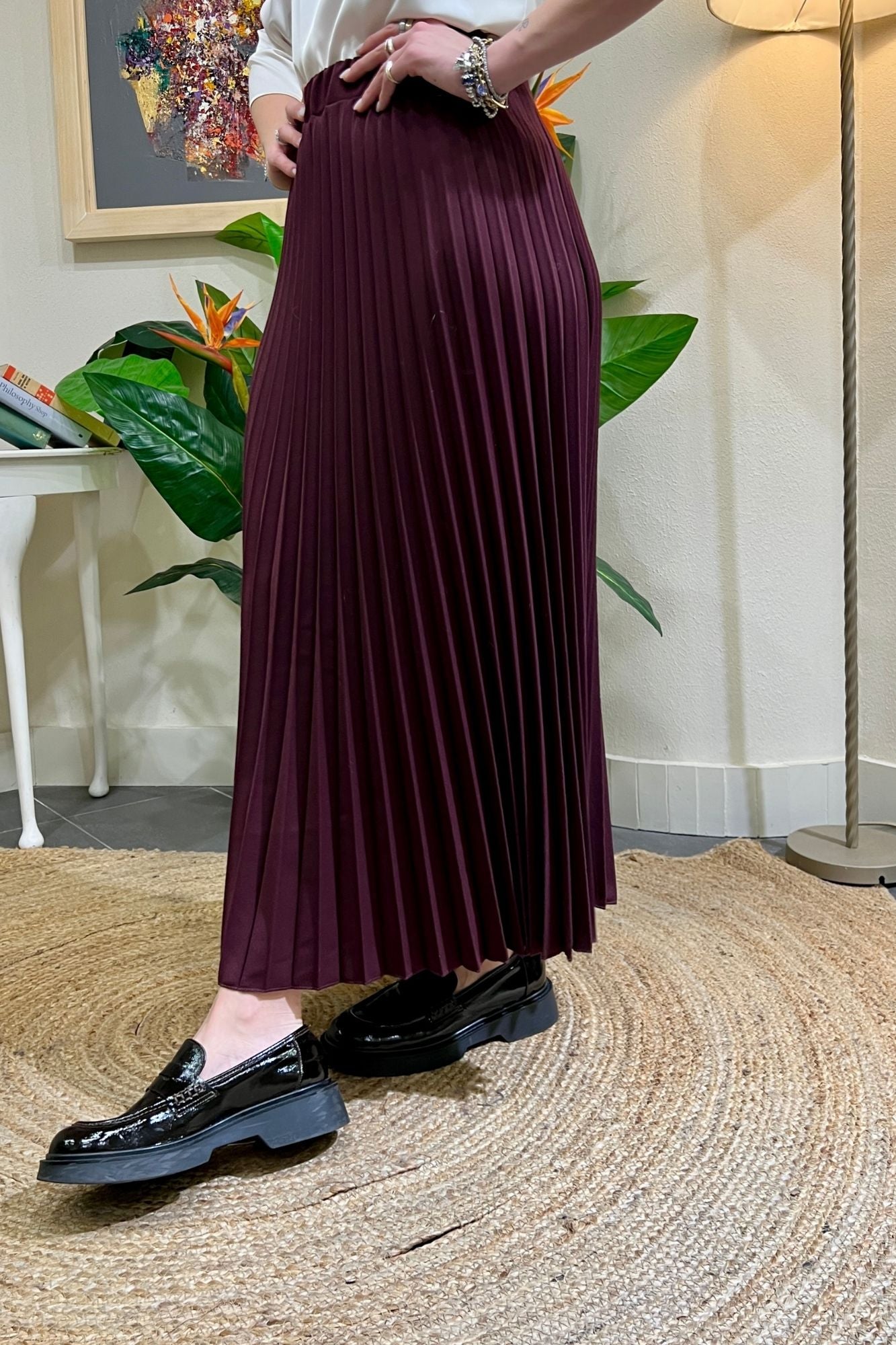 SUSY MIX Gonna plisse Susy mix Vino