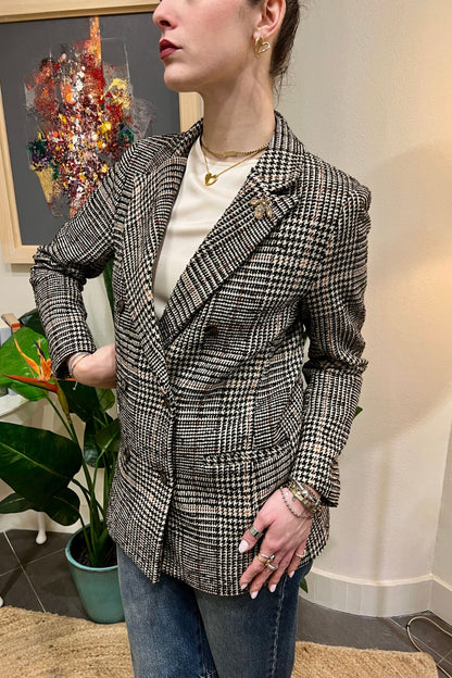 SUSY MIX Giacca doppio petto Susy mix Cammello