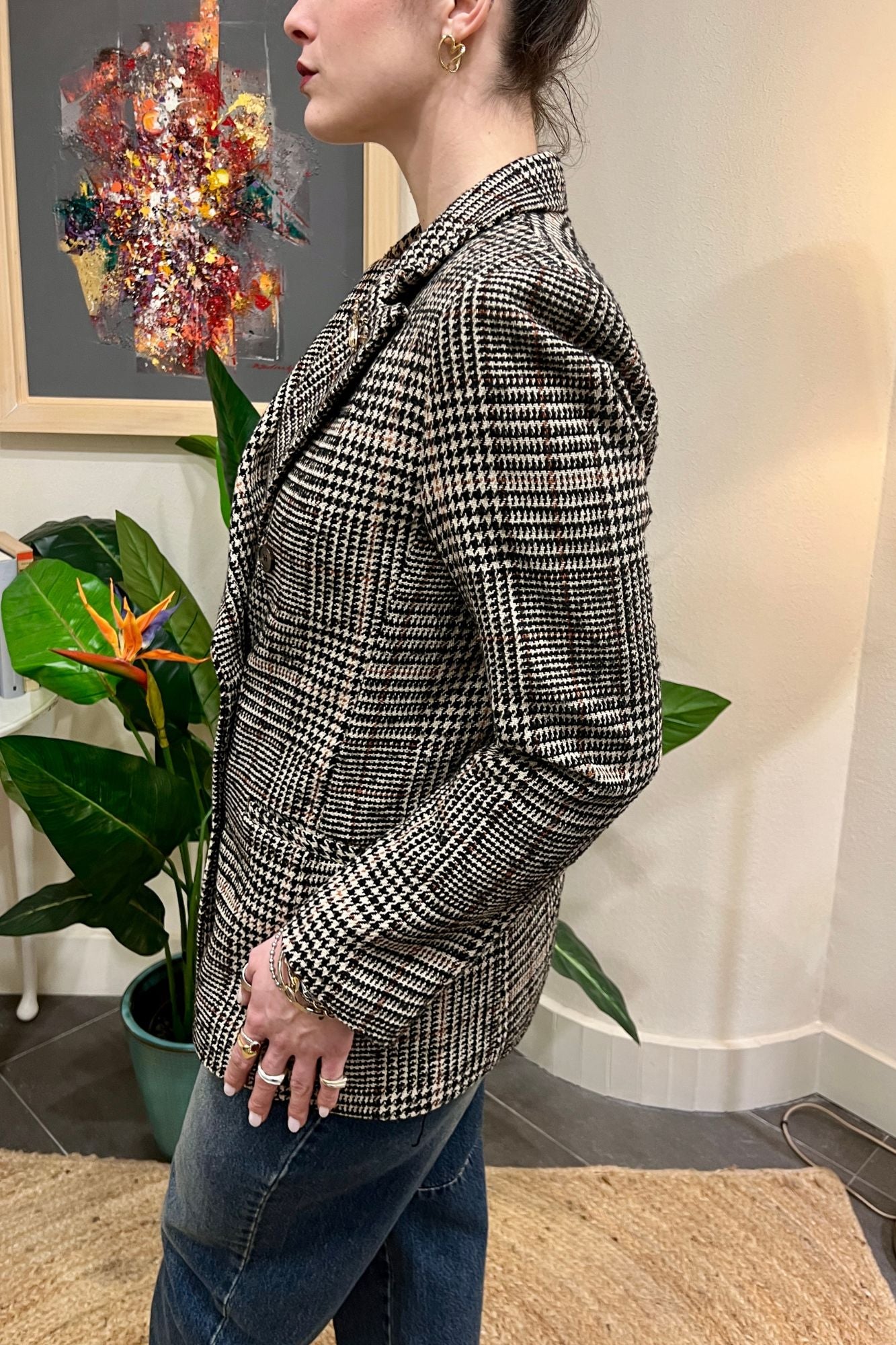 SUSY MIX Giacca doppio petto Susy mix Cammello