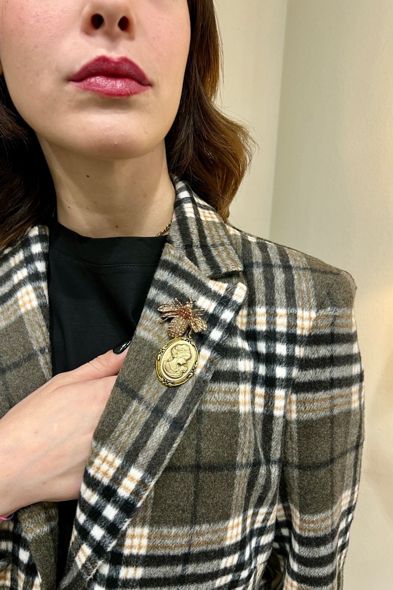 SUSY MIX Giacca a quadri Susy mix Verde