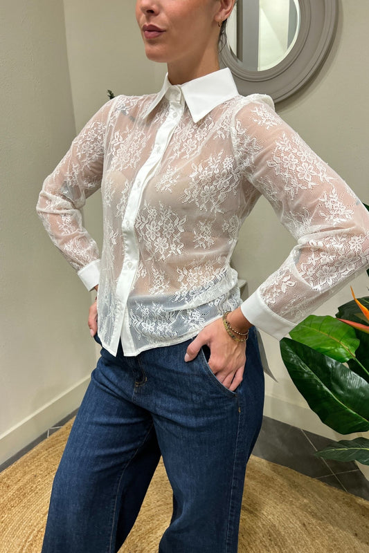 Camicia in pizzo Susy mix
