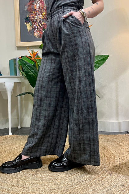 SUSY MIX Pantalone a palazzo Susy mix Grigio