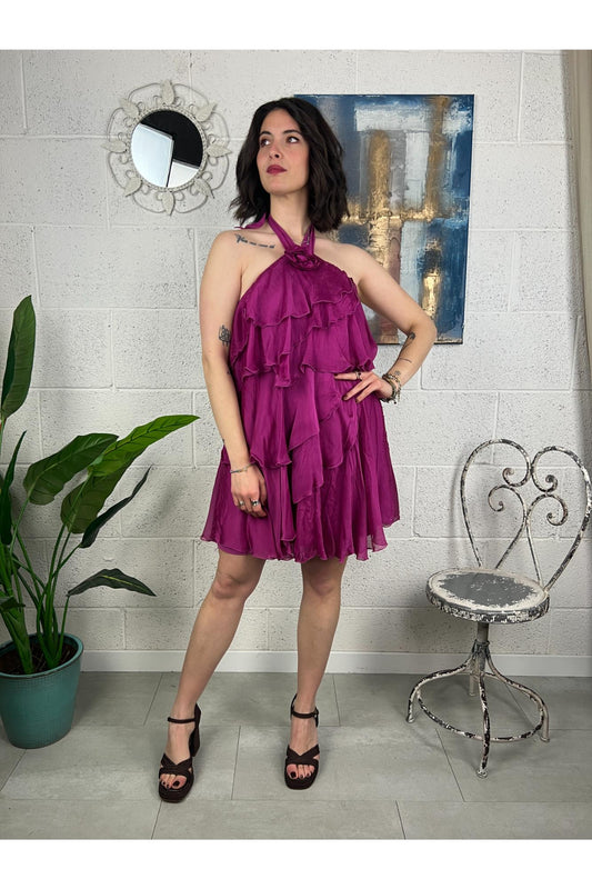 DIXIE Abito con voilà Dixie Orchidea