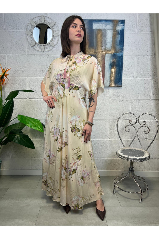 DIXIE Abito fiorato Dixie Rosa