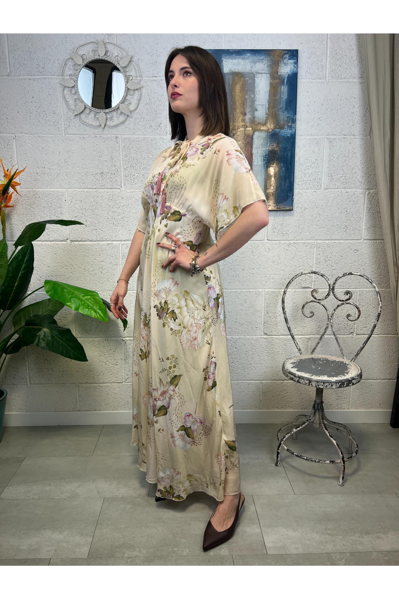 DIXIE Abito fiorato Dixie Rosa