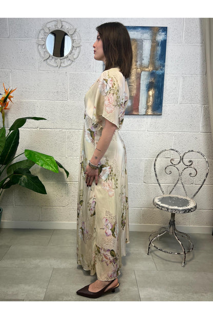 DIXIE Abito fiorato Dixie Rosa