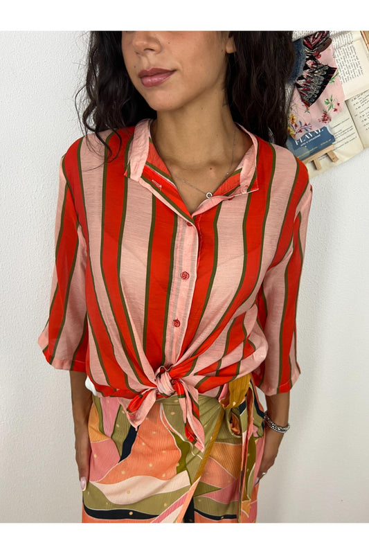 Camicia rigata Dixie