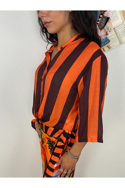 Camicia rigata Dixie