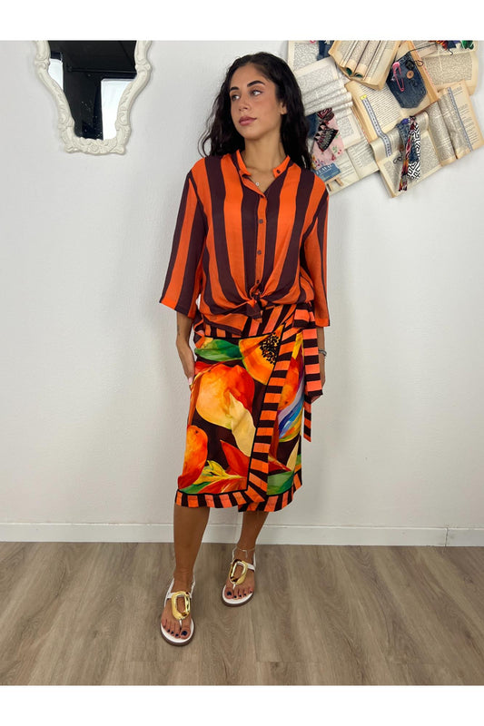 Camicia rigata Dixie
