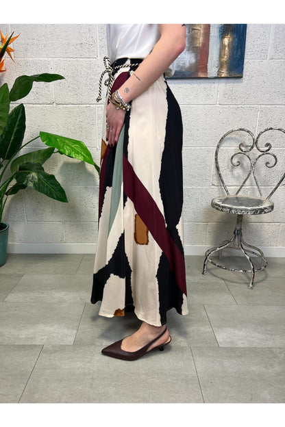 DIXIE Gonna lunga fantasia Dixie Multicolor